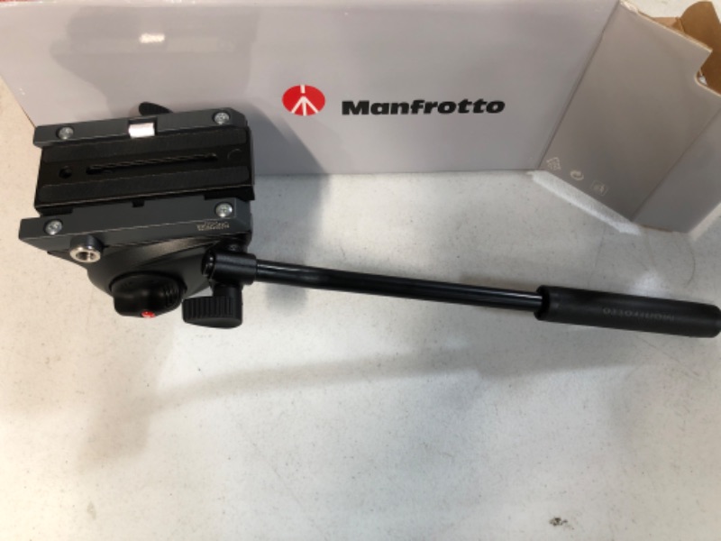 Photo 5 of Manfrotto MVH500AH Fluid Video Head with Flat Base (1483877)