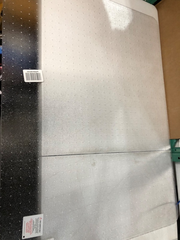 Photo 2 of Floortex Polycarbonate Chair Mat 47" x 35" for Hard Floors, Clear (FC128919ER)