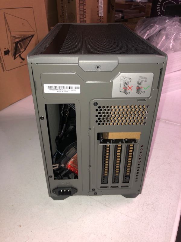 Photo 4 of Cooler Master NR200P MAX SFF Small Form Factor Mini-ITX Case 