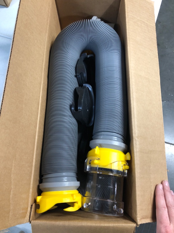 Photo 2 of Camco Deluxe Sewer Hose Kit with Swivel Fittings 20 Feet (39658)