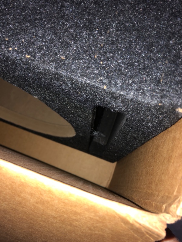 Photo 3 of BBox E12SV Single 12" Vented Carpeted Subwoofer Enclosure