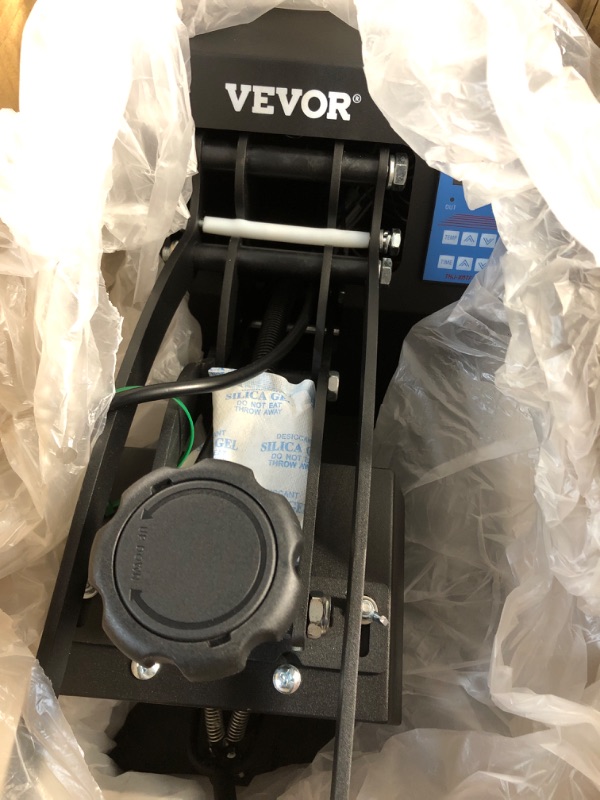 Photo 4 of VEVOR Heat Press 6x3.75Inch Curved Element Hat Press Clamshell Design Heat Press for Hats (READ NOTES) 