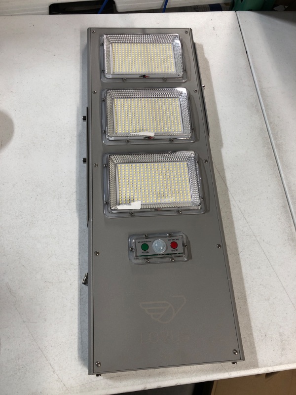 Photo 2 of (SEE NOTES) Lovus 800W Commercial Solar Street Light, Outdoor Solar Flood Light ST150-038 15000LM