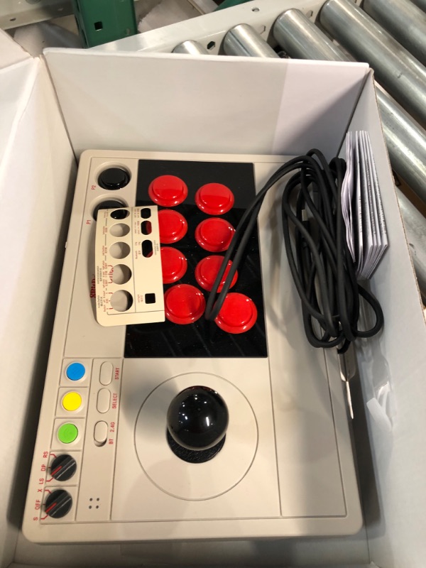 Photo 3 of 8Bitdo Arcade Stick for Switch & Windows, Arcade Fight Stick Support Wireless 