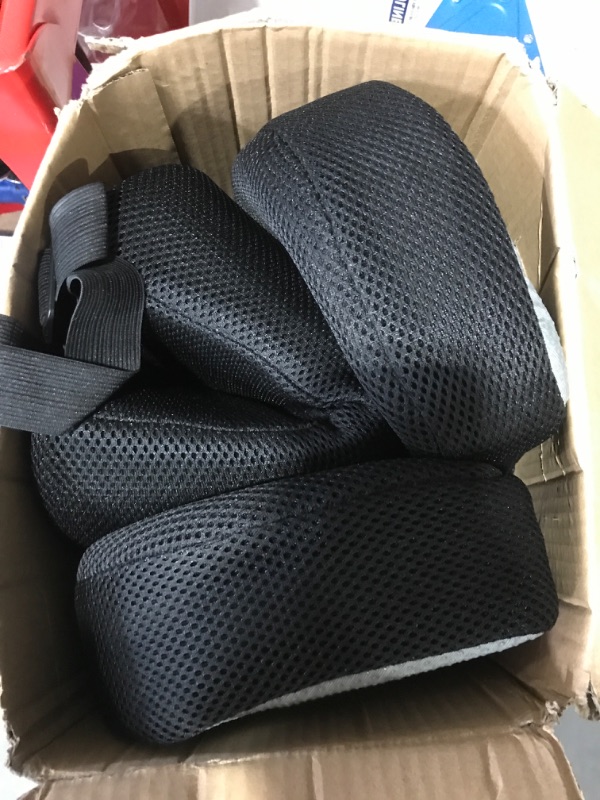 Photo 2 of Seat Cushion & Lumbar Support Pillow for Office Chair, Car, Wheelchair Memory Foam Desk 