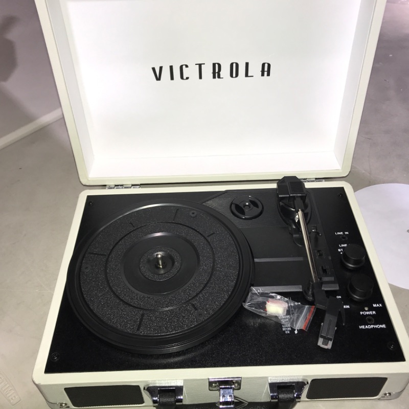 Photo 2 of Victrola Vintage 3-Speed Bluetooth Portable Suitcase Record Player