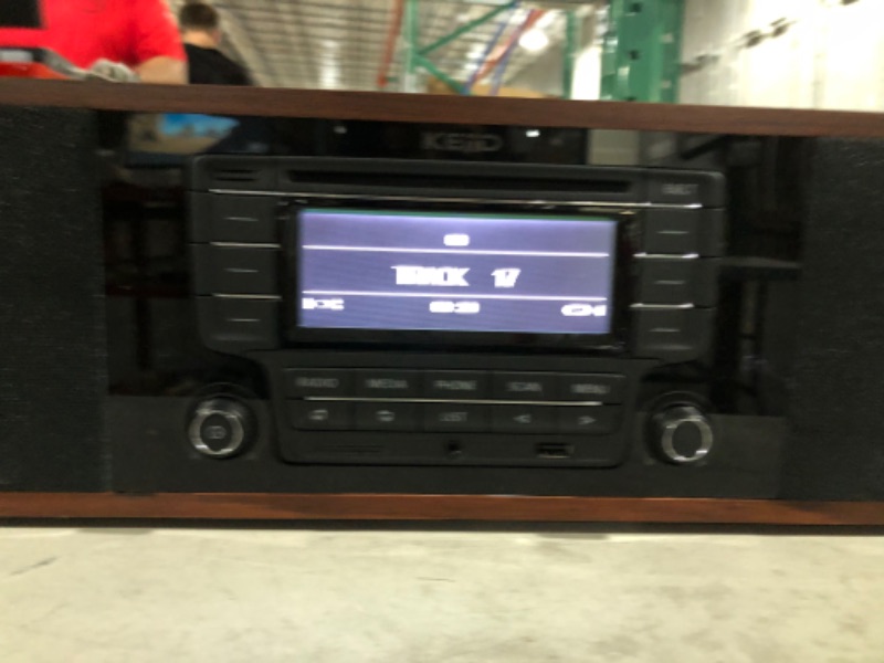 Photo 5 of KEiiD CD Player with Speakers Bluetooth for Home Stereo System Boombox FM Radio USB SD AUX Remote Control, 28 Inch Long 20 Pounds Weight