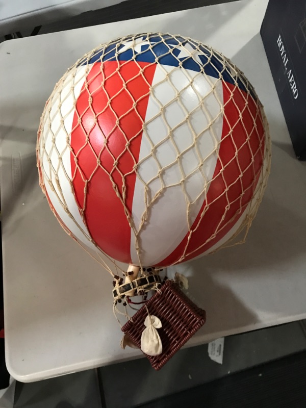 Photo 2 of Authentic Models, Floating The Skies Air Balloon, Hanging Home Decor - 22 Inch Height