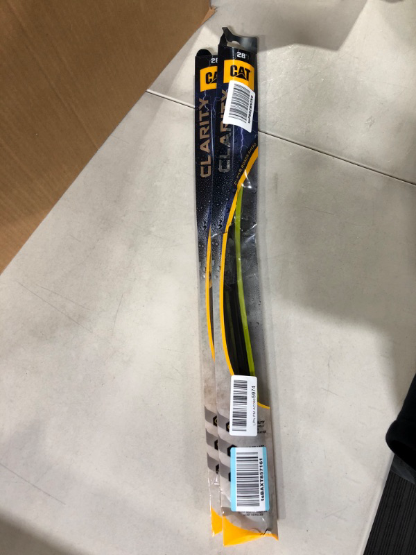 Photo 2 of Caterpillar Clarity Premium Performance All Season Replacement Windshield Wiper Blades (28 + 28 Inch black