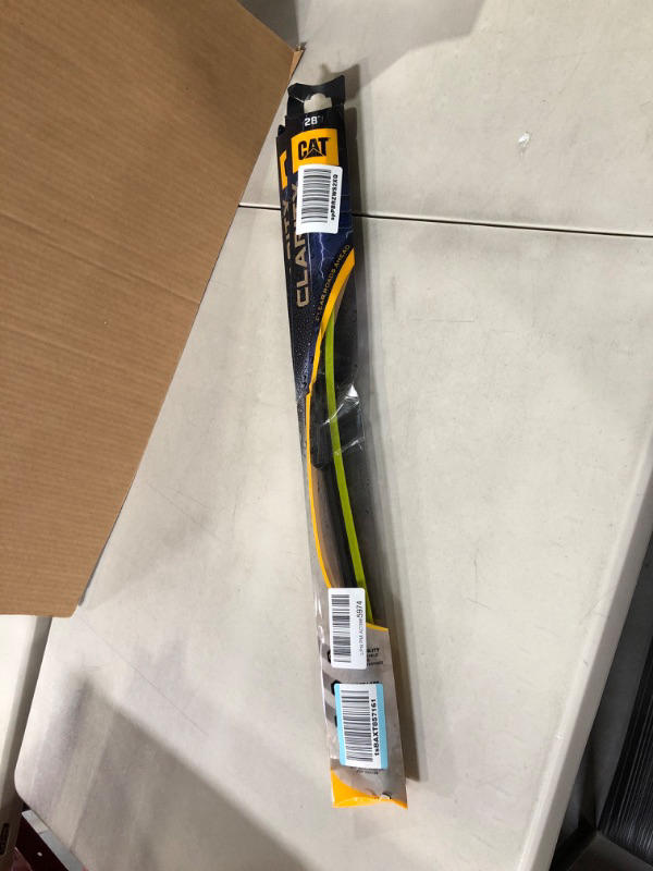 Photo 3 of Caterpillar Clarity Premium Performance All Season Replacement Windshield Wiper Blades (28 + 28 Inch black