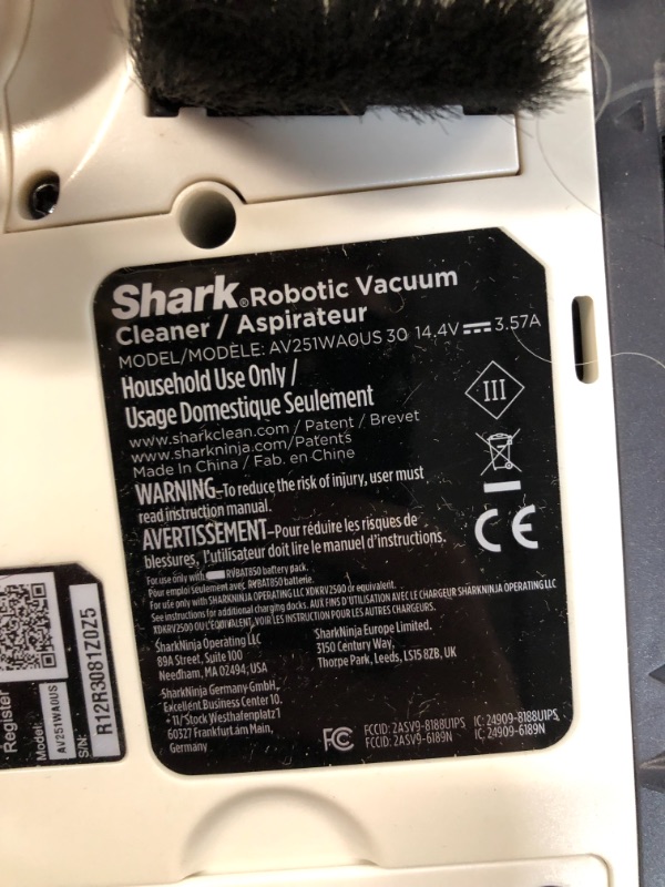 Photo 4 of [USED] Shark AI Ultra Robot Vacuum