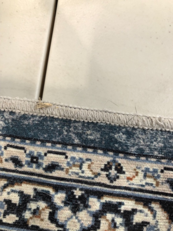 Photo 1 of [USED] jinchan Area Rug 7x10 Persian Rug Blue Vintage Rug 