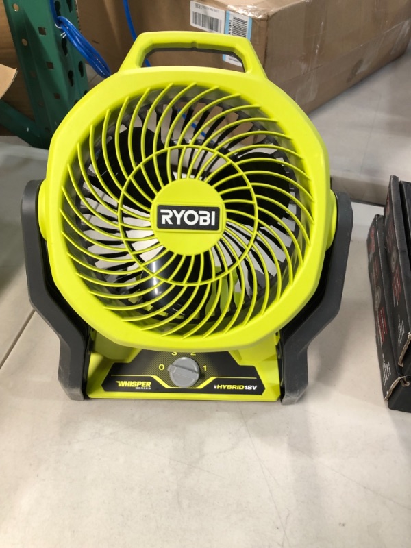 Photo 1 of [USED/MISSING] Ryobi Hybrid 7.5" Fan