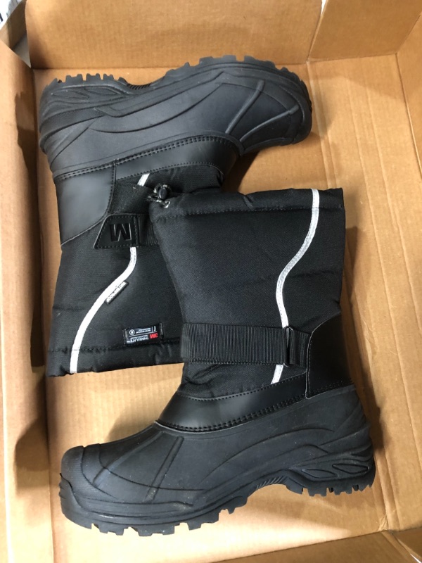 Photo 3 of [USED] MORENDL Men's Snow Boots - 11.5 (45)  Black