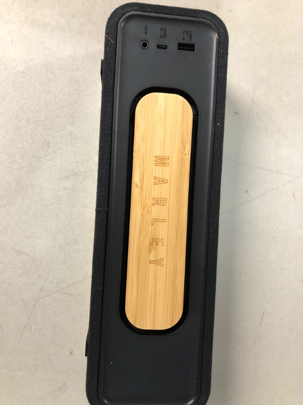 Photo 4 of House of Marley Get Together Mini: Portable Speaker with Wireless Bluetooth Connectivity,(Black)