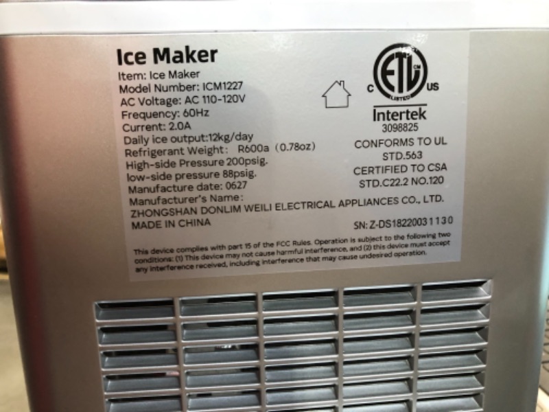 Photo 3 of [USED] Ice Makers Countertop