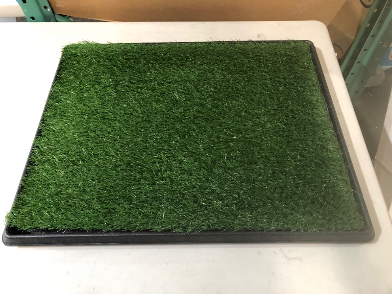 Photo 2 of Artificial Grass Puppy Pee Pad for Dogs and Small Pets - 20x25 Reusable 