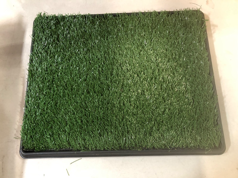 Photo 2 of Artificial Grass Puppy Pee Pad for Dogs and Small Pets - 20x25 