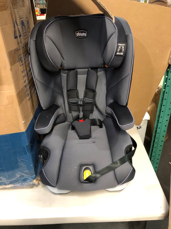 Photo 2 of Chicco MyFit Harness + Booster Car Seat | Fathom/Grey/Blue