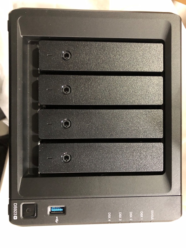 Photo 9 of Synology 4-Bay DiskStation DS923+ (Diskless) 4-bay; 4GB DDR4 DS923+ DiskStation