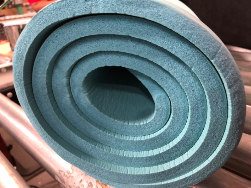 Photo 3 of *STOCK PHOTO FOR REFERENCE* TEAL YOGA MAT