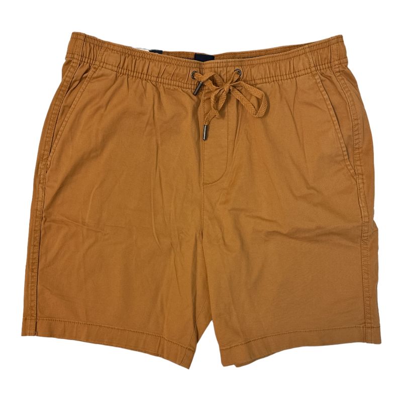 Photo 1 of Gap Men S 7 Inseam Drawstring Pull on Elastic Waistband Short (Brown Sugar XL)