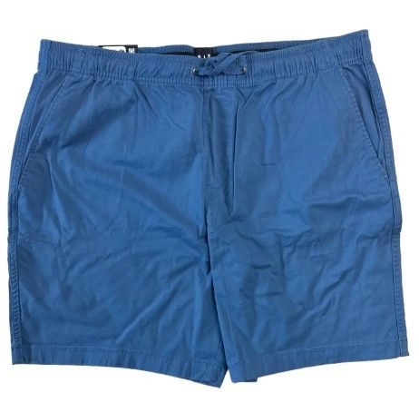 Photo 1 of Gap Men's 7" Inseam Drawstring Pull On Elastic Waistband Short (Delft, X-Large)