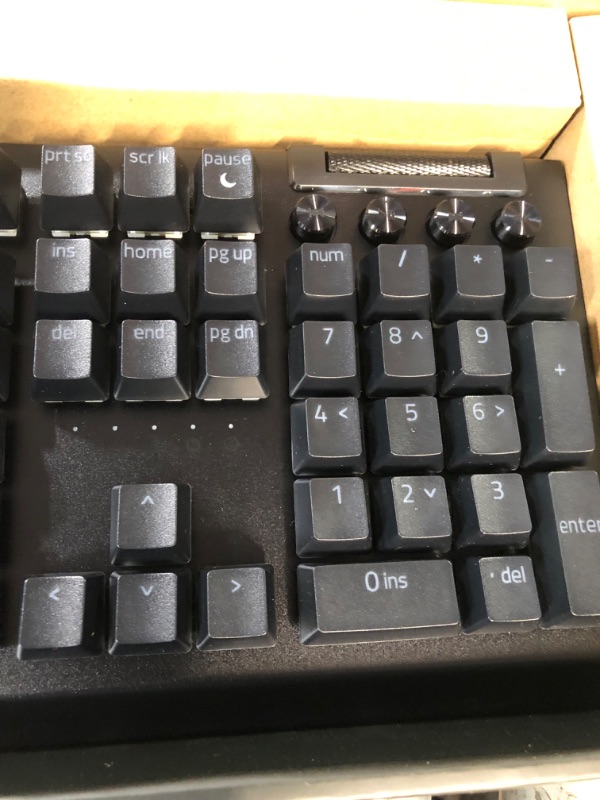 Photo 2 of Razer BlackWidow V4 Pro - Mechanical Gaming Keyboard (Green Switch)