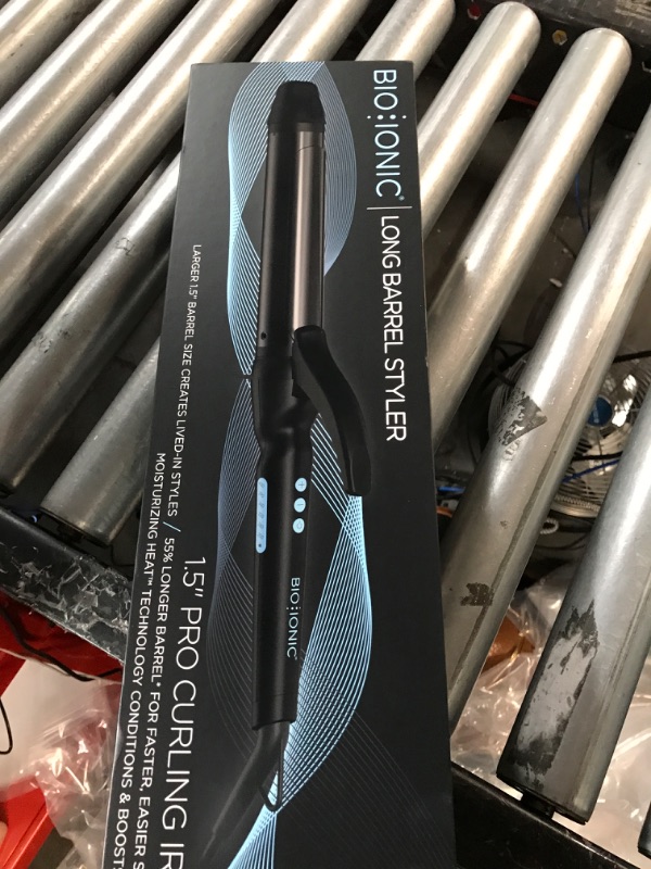 Photo 2 of **SEE NOTES**
BIO IONIC Long Barrel Styler Curling Iron 1.5"