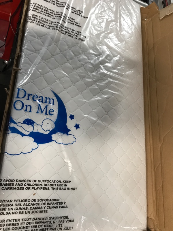 Photo 4 of Dream On Me Universal Cradle Mattress | Waterproof | 2” Fiber Core 