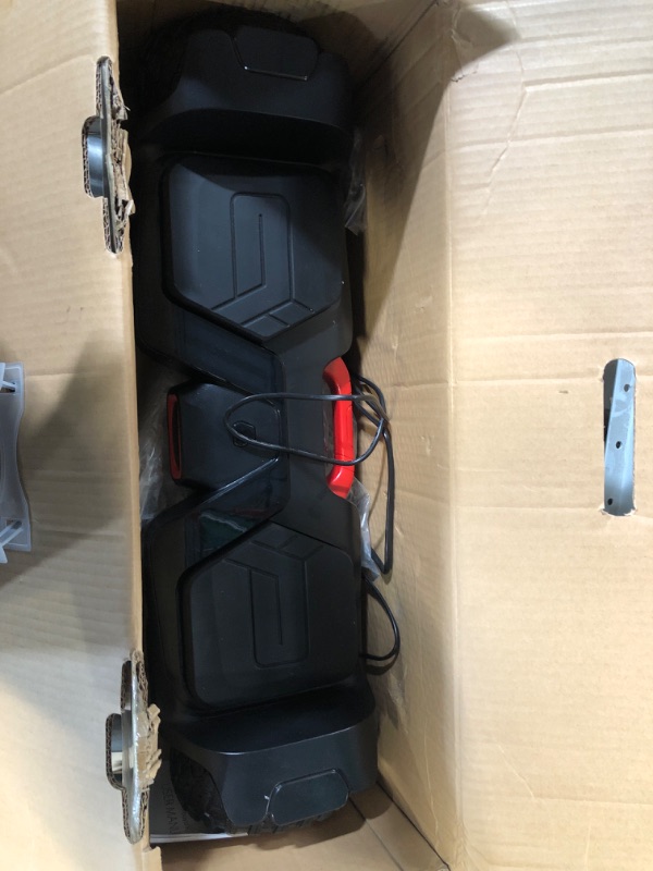 Photo 5 of ***NOT FUNCTIONAL - FOR PARTS - MISSING CHARGER***
Gyroor All Terrain Hoverboard, 8.5" Off Road Hoverboards with 700w Motor