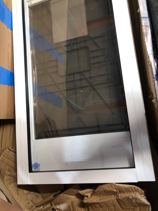 Photo 3 of * used * flap opening 10 1/4" x 16 3/8" * rise 4 1/4" 
PetSafe Sliding Glass Pet Doors - Extreme Weather Door or 2-Piece Standard Door -