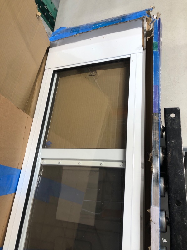 Photo 2 of * used * flap opening 10 1/4" x 16 3/8" * rise 4 1/4" 
PetSafe Sliding Glass Pet Doors - Extreme Weather Door or 2-Piece Standard Door -