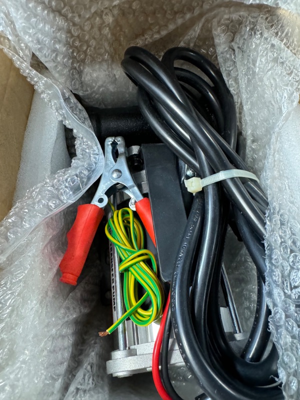 Photo 2 of 12V Gasoline Fuel Transfer Pump Kit, 15 GPM / 57 LPM Self-Priming Fuel Pump, 14' FT Discharge Hose