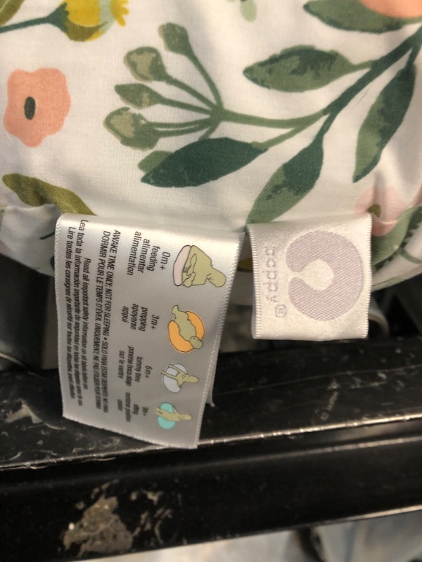 Photo 2 of Boppy Nursing Pillow and Positioner—Original | Pink Garden Flowers 20x16x5.5 Inch