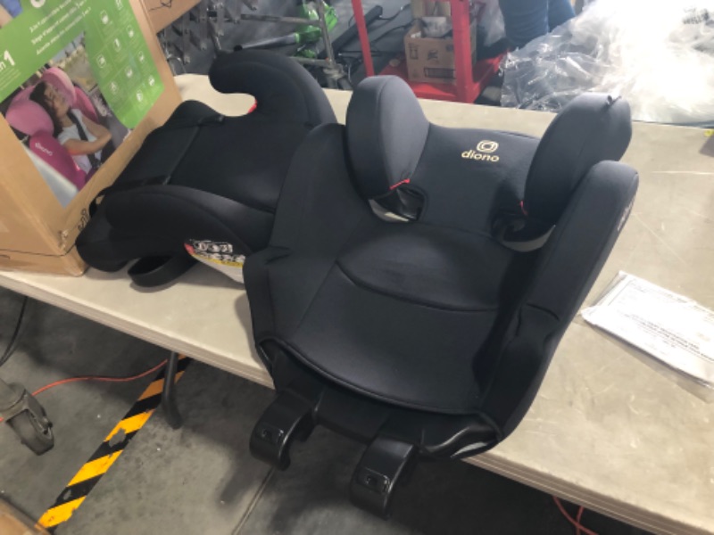 Photo 2 of Diono Cambria 2 XL 2022, Dual Latch Connectors, 2-in-1 Belt Positioning Booster Seat,