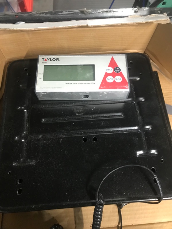 Photo 3 of * sold for parts/repair *
Taylor General Purpose Utility Bench Scale,LCD