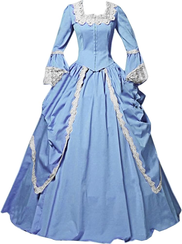 Photo 1 of Ball Gown Dress Victorian Costume Dress Blue