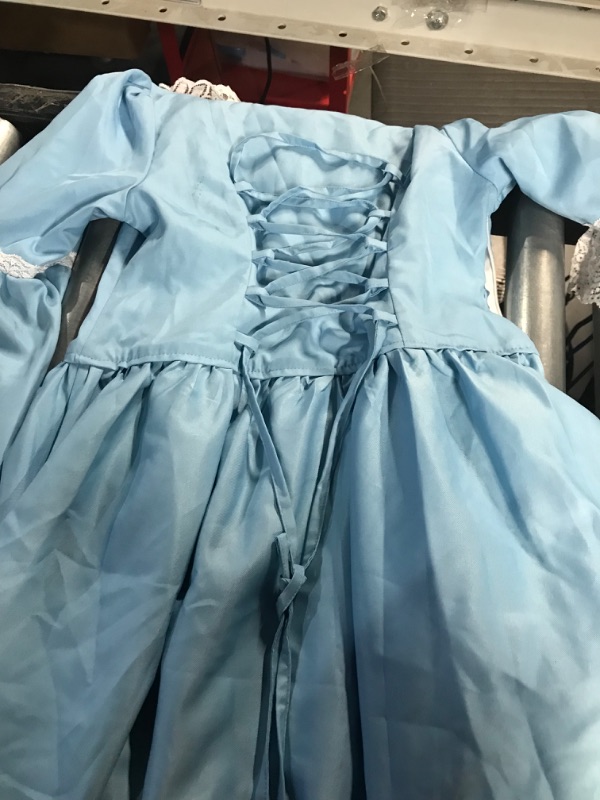 Photo 5 of Ball Gown Dress Victorian Costume Dress Blue