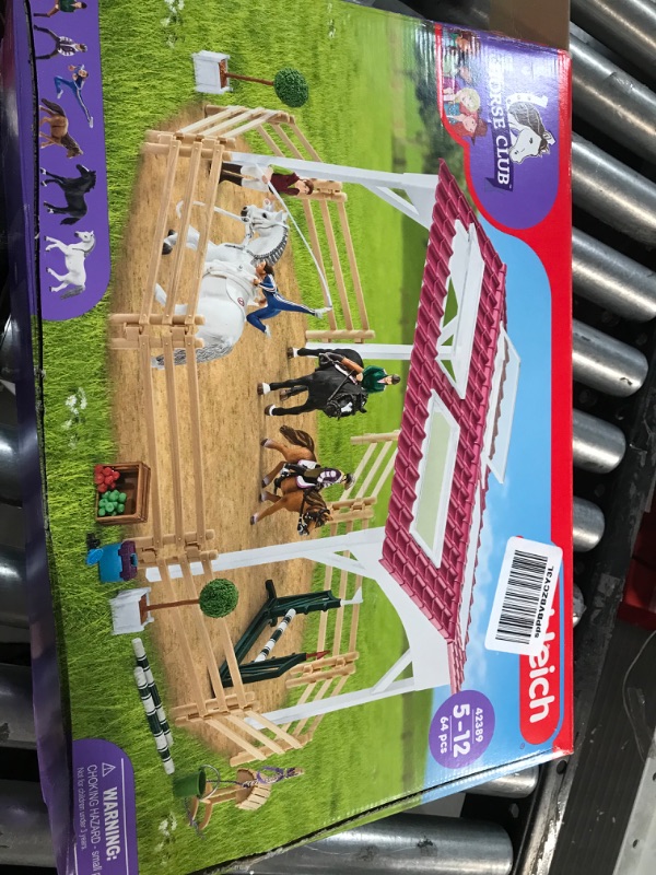 Photo 4 of Schleich Horse Club, Horse Toys Riding School Horse Set with Riders and Horse Toys, 40 Pieces