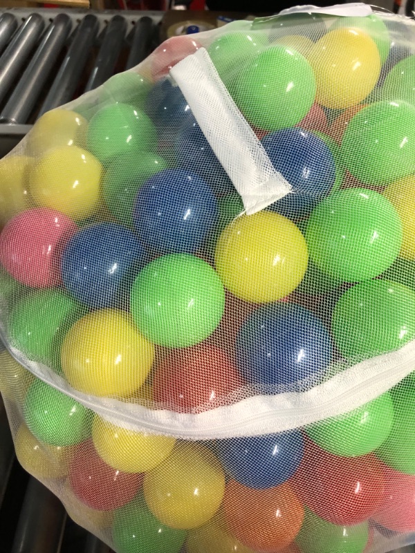 Photo 3 of BalanceFrom 23Inch Ball Pit Balls 6 Bright Colors 400CT