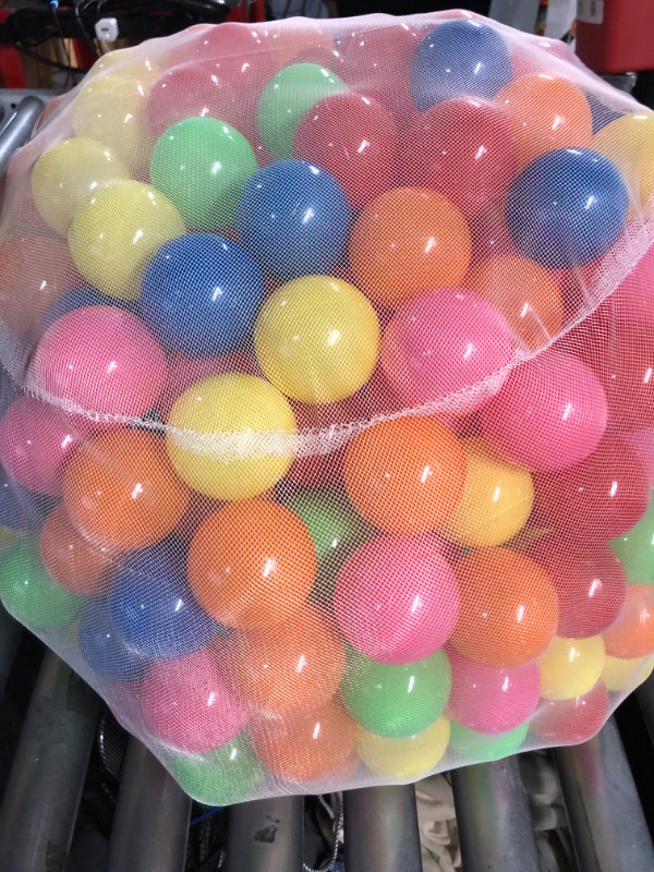 Photo 4 of BalanceFrom 23Inch Ball Pit Balls 6 Bright Colors 400CT