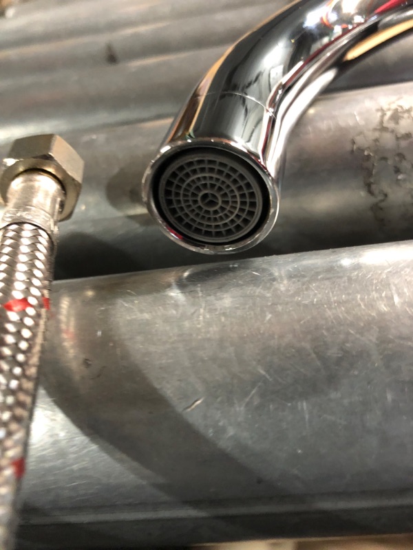 Photo 3 of TRINITY Basics Stainless Steel Freestanding Single Bowl Utility Sink 49.2 21.5 24-Inch, Chrome