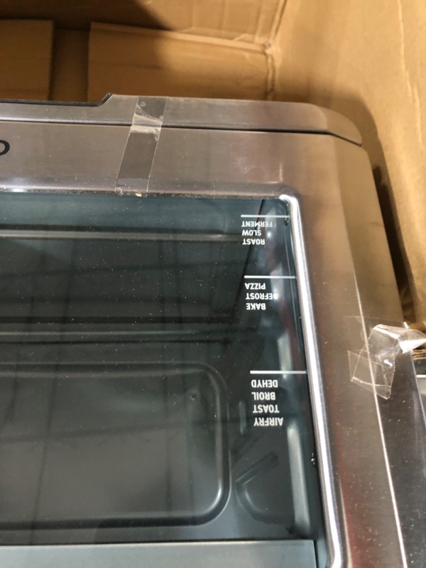 Photo 5 of ***MAJOR DAMAGE - DENTED - POWERS ON - UNABLE TO TEST FURTHER***
COSORI Air Fryer Toaster Oven, 12-in-1, 26QT Convection Oven Countertop,SILVER