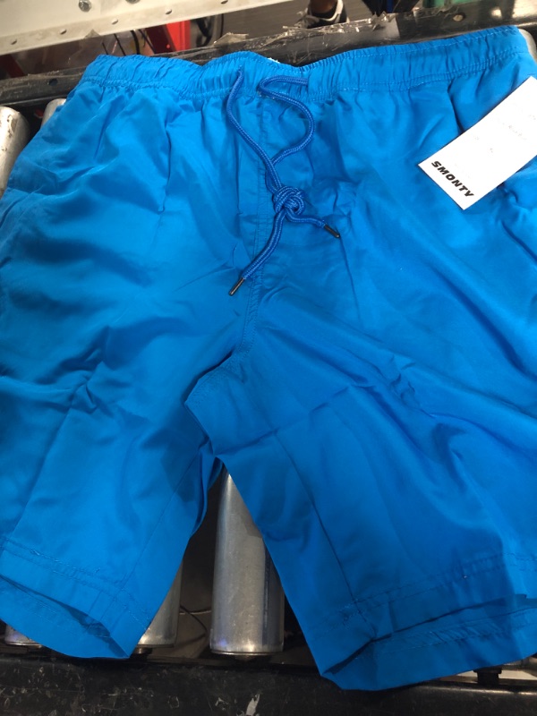 Photo 5 of * NONREFUNDABLE*  SMONTY Mens Swim Trunks 2PK MEDIUM