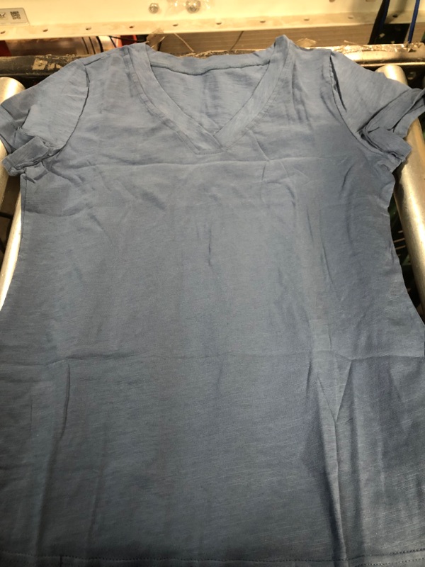 Photo 3 of  Women's Short Sleeve V-Neck Shirt