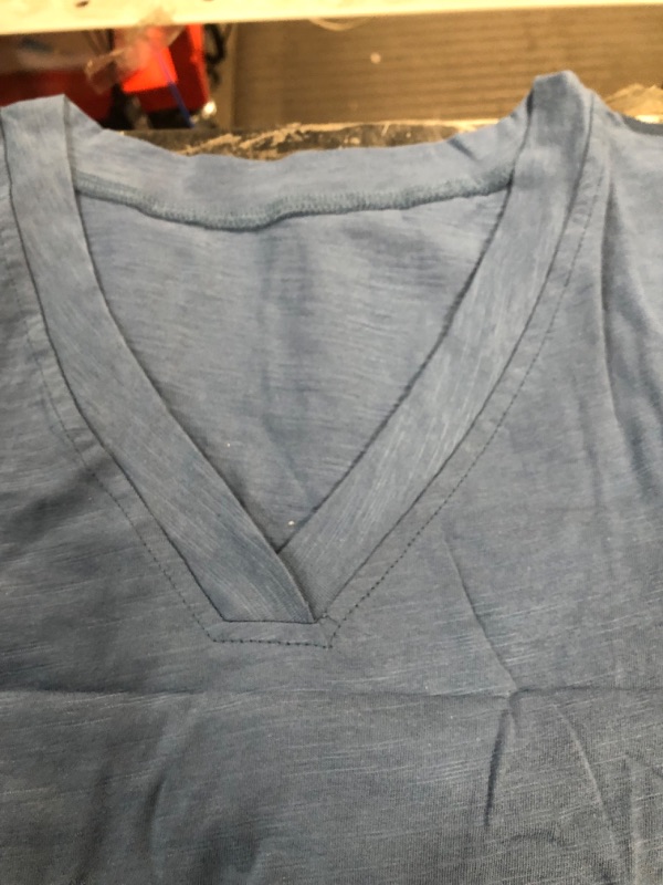 Photo 3 of  Women's Short Sleeve V-Neck Shirt
