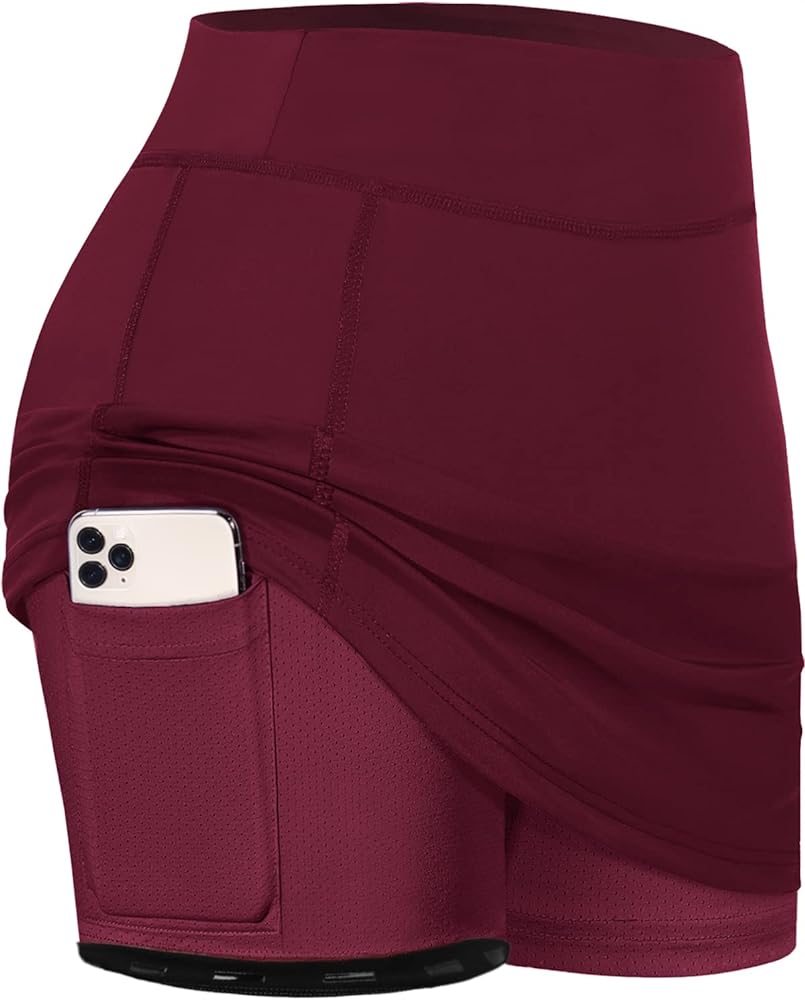 Photo 1 of BLEVONH Liner Non-Slip Belt Golf Skorts Skirts for Women with Pocket