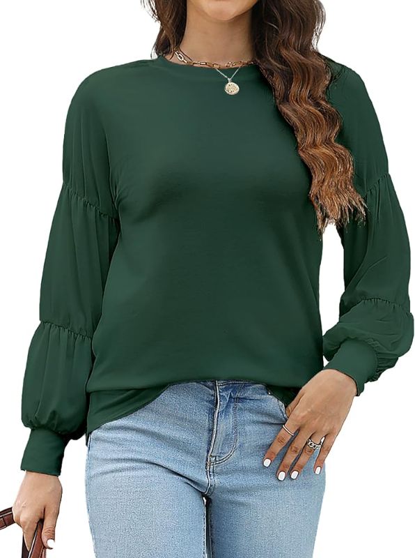 Photo 1 of ASYWISH Long Sleeve Blouses for Women Shirt