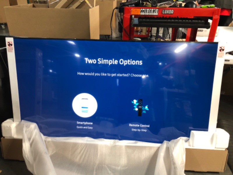 Photo 2 of SAMSUNG 65-Inch Class Crystal 4K UHD AU8000 Series HDR, 3 HDMI Ports, Motion Xcelerator, Tap View, PC on TV, Q Symphony, Smart TV with Alexa Built-In (UN65AU8000FXZA, 2021 Model) 65-Inch TV Only